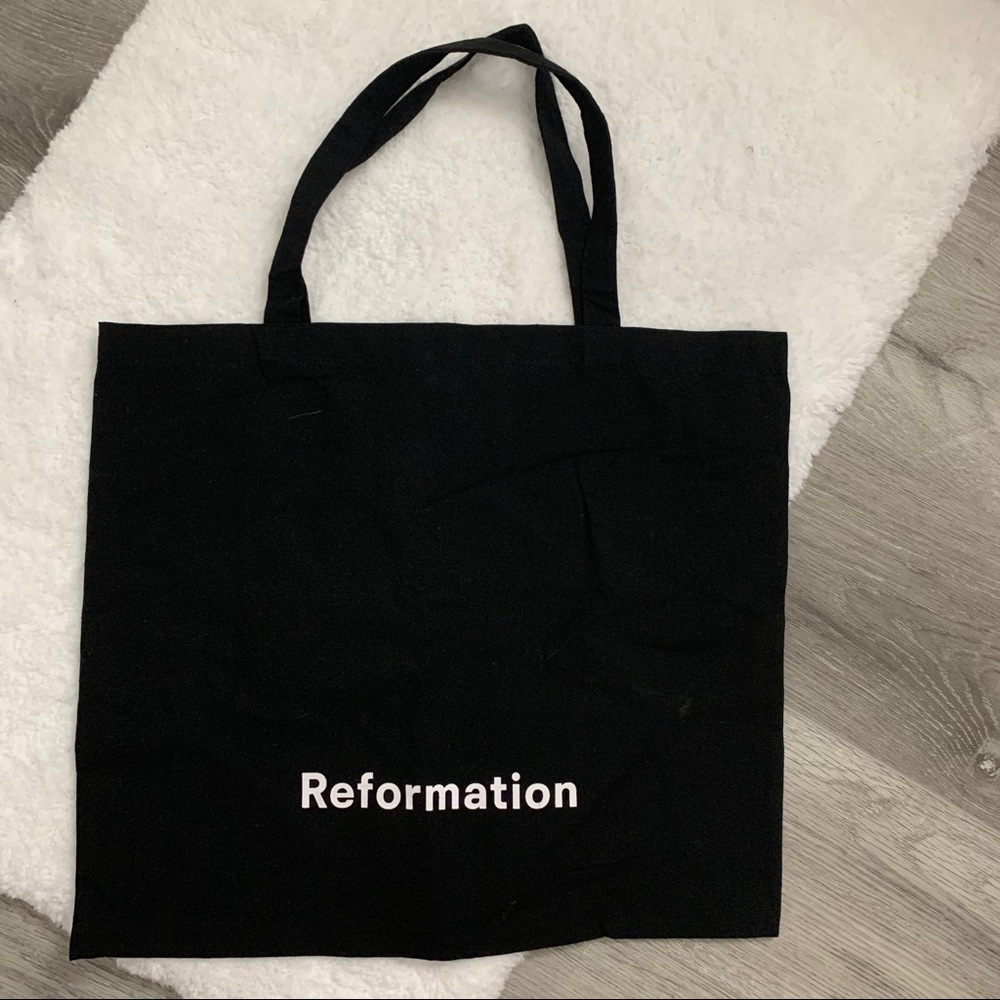 Reformation tote bag